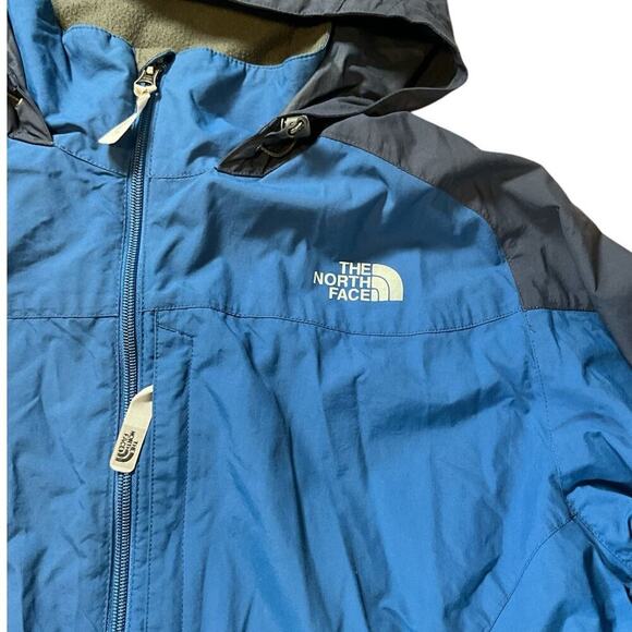 The North Face Mens LG Blue Combo Windbreaker Hydrenalite WindProof Breathable - Picture 9 of 9